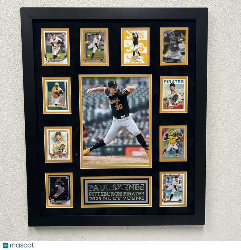 Paul Skenes 10-card Custom Display Frame Pittsburgh Pirates