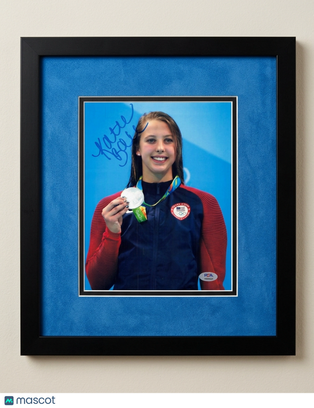 Kathleen Baker Team USA Signed Oympic Swimming 8x10 Framed Photo PSA Auth
