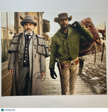 Christoph Waltz And Jamie Foxx Signed 16x20 PhotoDjango Unchained PSA Auth
