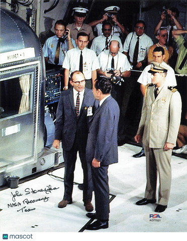 John Stonesifer Signed photo PSA NASA