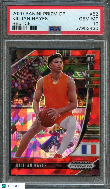 2020 Panini Prizm Draft Picks Red Ice#52 Killian Hayes PSA 10