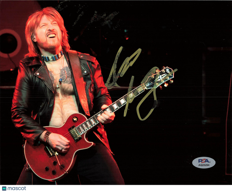 Aldo Nova Signed 8x10 Photo PSA Autographed
