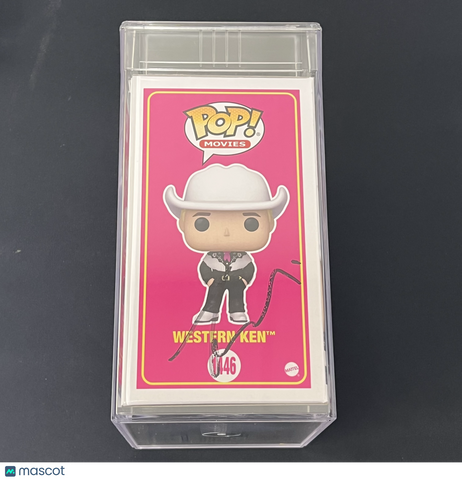 Ryan Gosling Signed Western Ken Funko Pop #1446 PSA Autographed