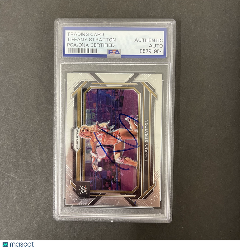 Tiffany Stratton 2023 Panini Prizm#51 Signed Card PSA Autographed