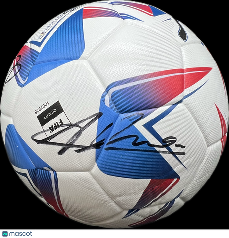 2024 Brazilian Team Signed Copa America Soccer Ball PSA Authentic