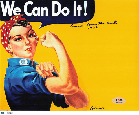 Connie Palacioz Signed 8x10 Photo PSA Autographed