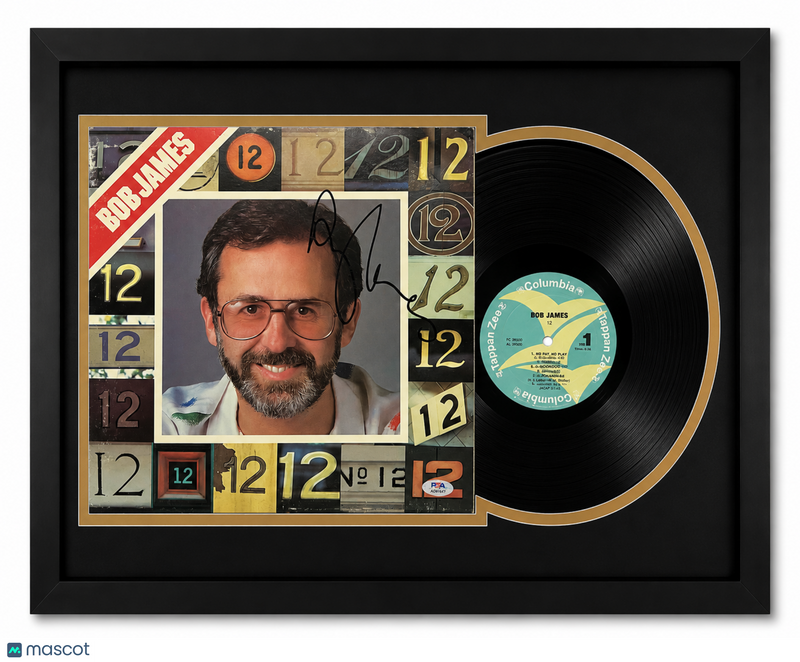 Bob James Signed 12 Custom Framed Vinyl Album PSA Auth