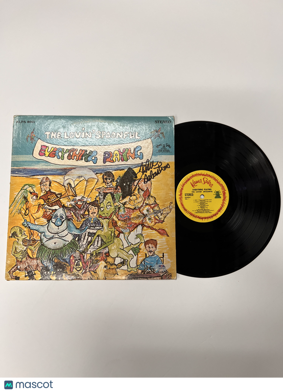 John Sebastian Signed Everything Playing by The Lovin' Spoonful Vinyl Album PSA