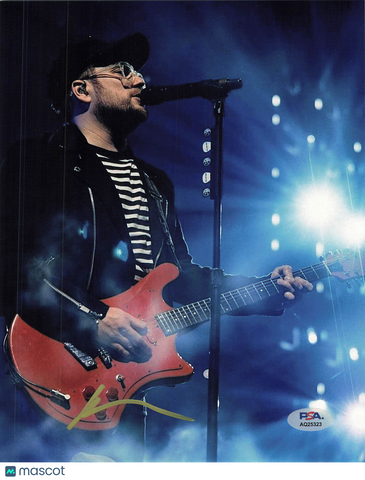 Patrick Stump 8x10 Photo PSA Autographed