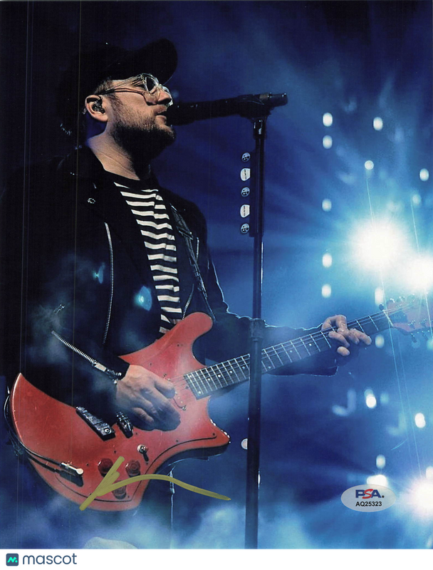 Patrick Stump 8x10 Photo PSA Autographed
