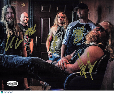 Blacktop Mojo Signed 8x10 Photo JSA Autographed