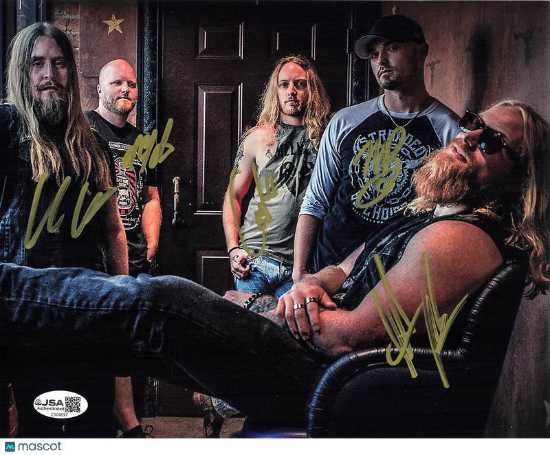Blacktop Mojo Signed 8x10 Photo JSA Autographed