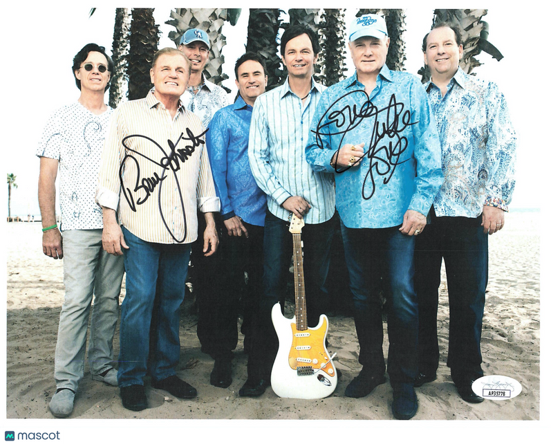 Bruce Johnston of The Beach Boys Signed 8x10 Photo JSA Auth