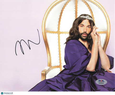 Jonathan Van Ness Signed 8x10 Photo PSA Autographed