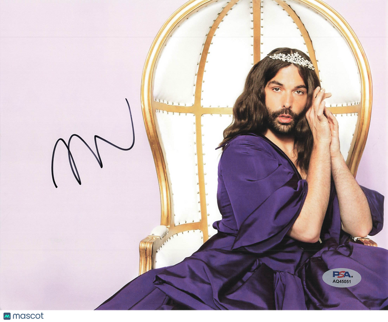 Jonathan Van Ness Signed 8x10 Photo PSA Autographed