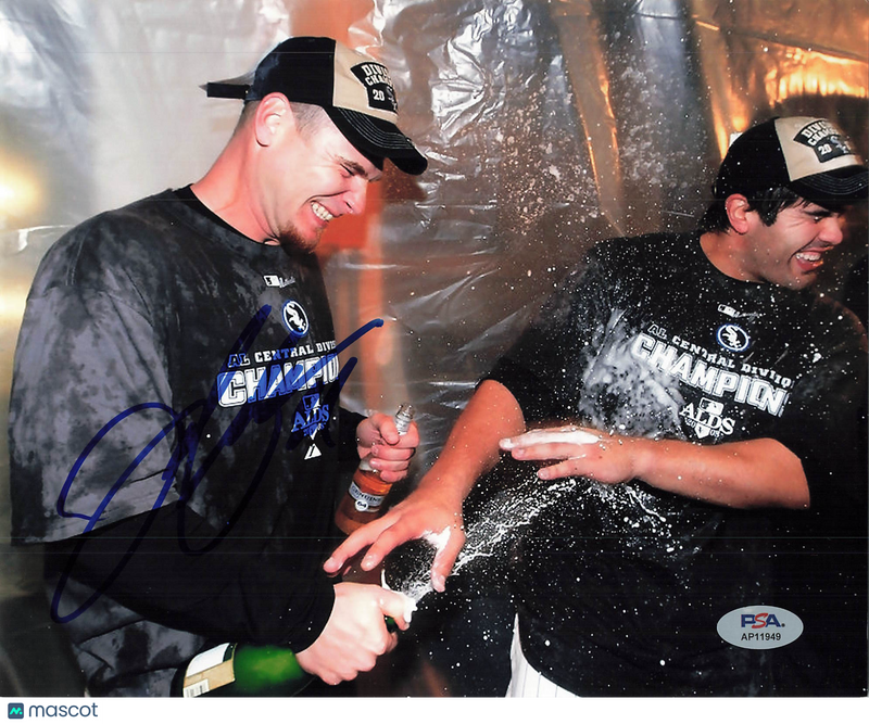 Joe Crede Chicago White Sox Signed 8x10 Photo PSA