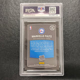 2017-18 Panini Donruss Optic #200 Rated Rookie Markelle Fultz Signed Card PSA