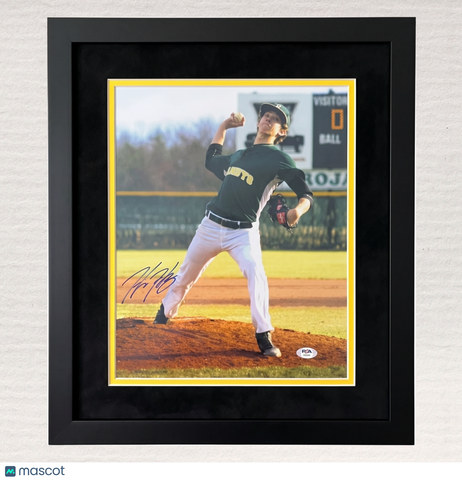 Hunter Harvey Bandys Trojans Signed 11x14 Custom Framed Photo PSA