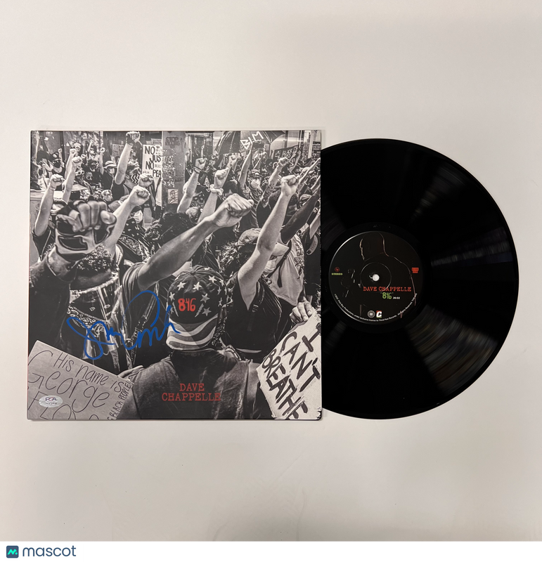 Dave Chappelle Signed 8:46 Vinyl PSA Album Auth