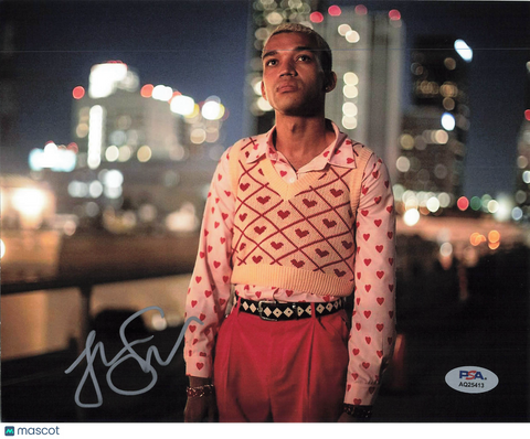 Justice Smith Signed 8x10 Photo PSA Autographed