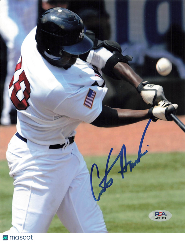 Courtney Hawkins USA Baseball National Team Signed 8x10 Photo PSA