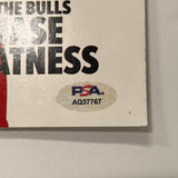 DeMar DeRozan Signed Basketball Magazine PSA Autographed