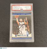 2012 Panini Hoops#122 J.J. Barea Signed Card Auto 10 PSA Slabbed Timberwolves