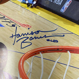 Harrison Barnes Golden State Warriors Signed Basketball 20x30 Photo PSA