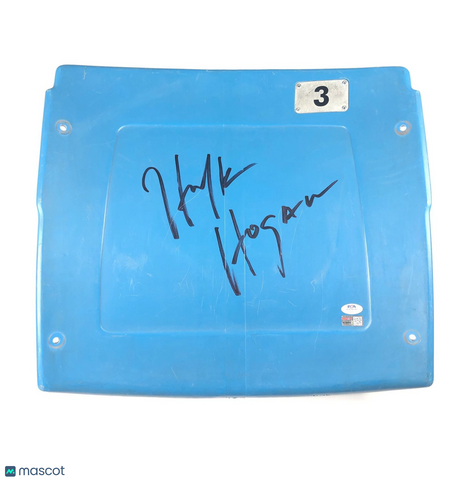 Hulk Hogan Signed Silverdome Seatback PSA/DNA Tristar WrestleMania Autographed W