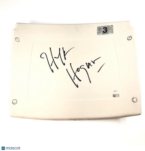 Hulk Hogan Signed Silverdome Seatback PSA/DNA Tristar WrestleMania Autographed W