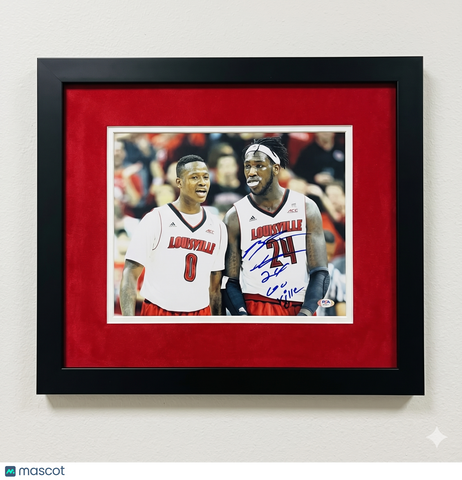 Montrezl Harrell Louisville Cardinals Signed 11x14 Custom Framed Photo PSA