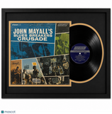 John Mayall Signed  Crusade Customed Framed Vinyl PSA Album Auth