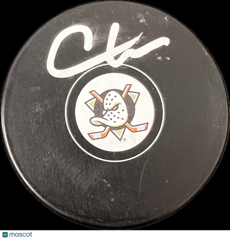 Chris Kreider Signed Hockey Puck Autographed