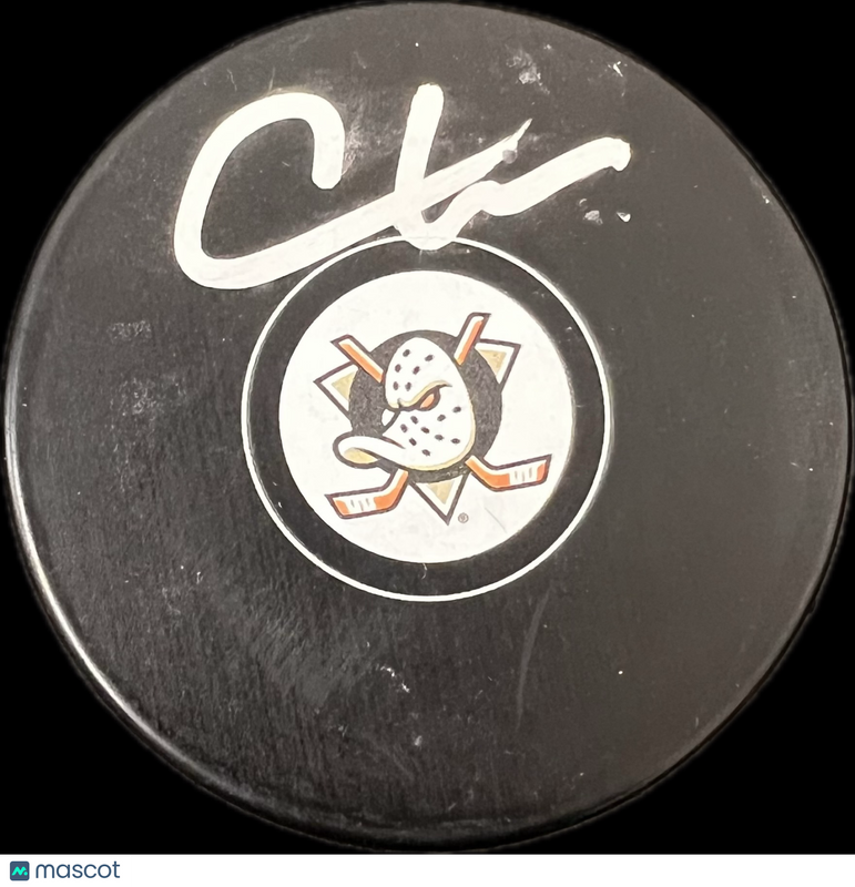 Chris Kreider Signed Hockey Puck Autographed
