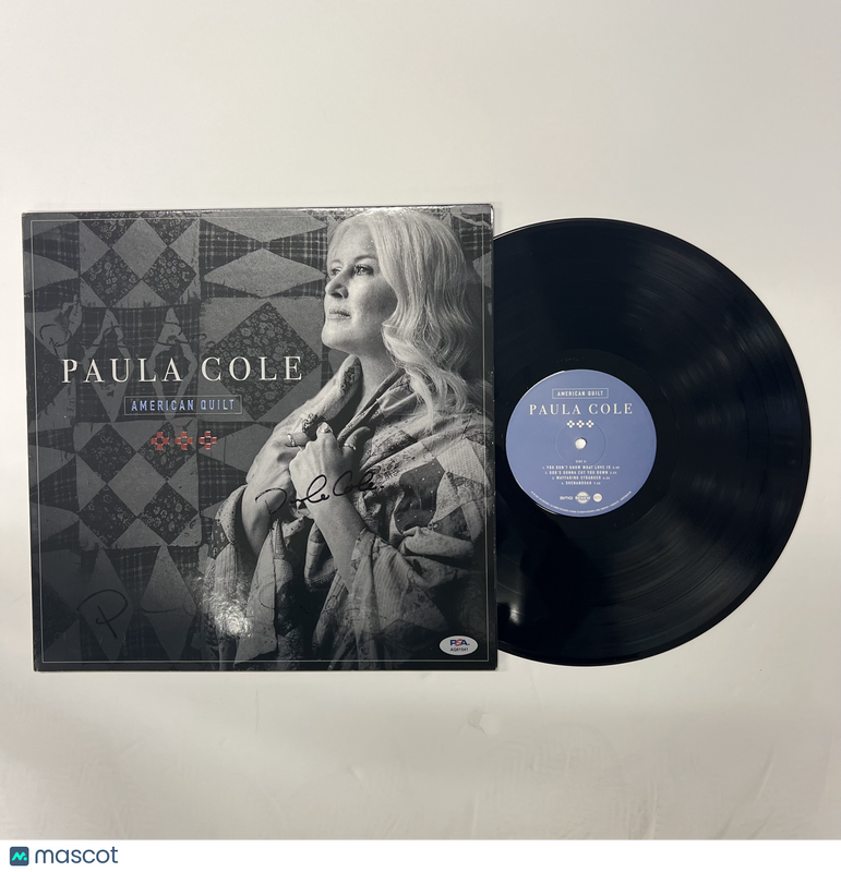 Paula Cole Signed American Quilt Vinyl Album PSA Autographed