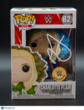 Charlotte Flair Signed Funko Pop #62 JSA WWE Autographed