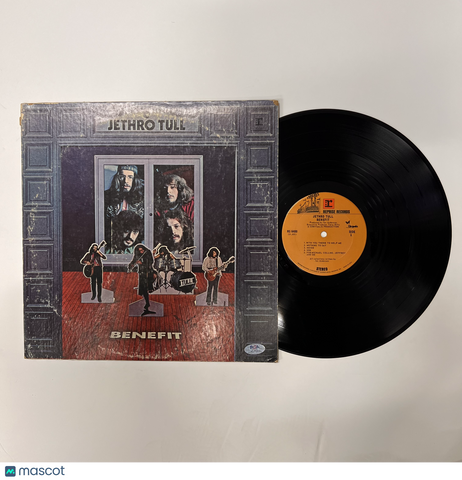 Martin Barre Signed Benefit Vinyl PSA Album Auth