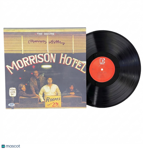 Henry Diltz Signed Morrison Hotel Vinyl Album PSA Autographed