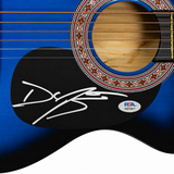Dylan Scott Signed Guitar PSA Autographed