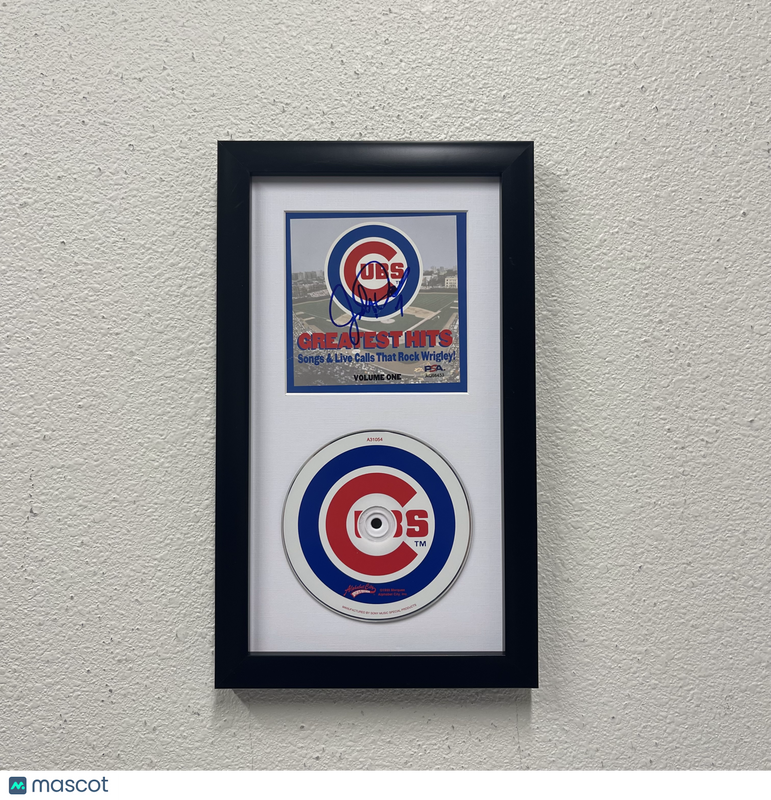 Jody Davis Signed Framed Display CD Album Cover PSA Cubs Greatest Hits