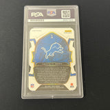 2022 Panini Select Football#58 Amon-Ra St. Brown Signed Card Auto PSA Slabbed