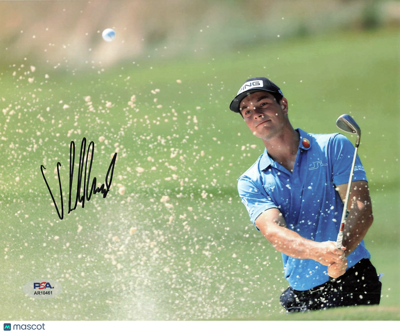 Viktor Hovland Signed Golf 8x10 Photo PSA Autographed