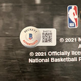 Damian Lillard Portland Trail Blazers Signed Basketball 16x20 Photo BAS