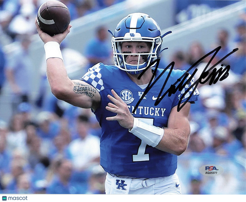 Will Levis Signed Kentucky Wildcats Football 8x10 Photo PSA Autographed