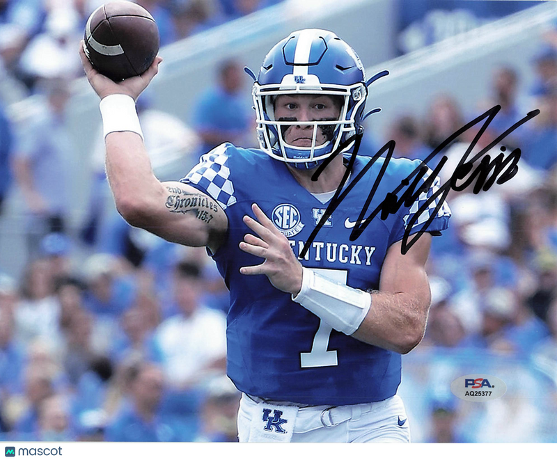 Will Levis Signed Kentucky Wildcats Football 8x10 Photo PSA Autographed