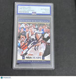 2012 Dirk Nowitzki Panini NBA Hoops#37 Signed Card PSA Auto Auth Autographed