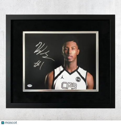 Harry Giles Team CP3 Signed Basketball 11x14 Custom Framed Photo PSA