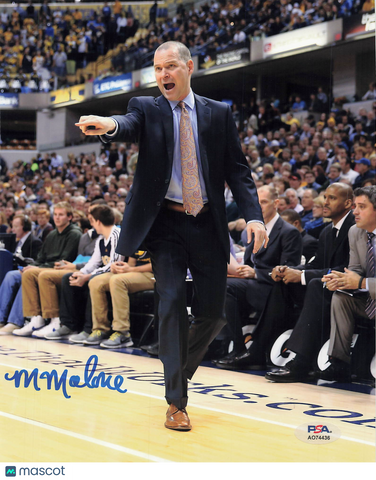 Michael Malone Signed 8x10 Photo PSA Denver Nuggets