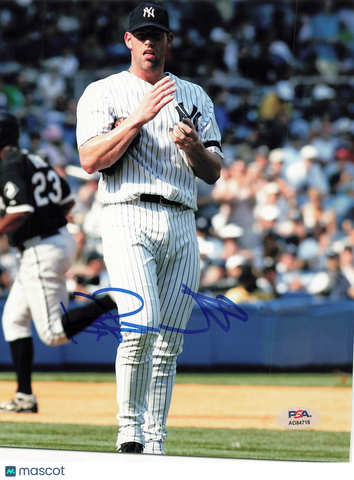 Kyle Farnsworth New York Yankees Signed 8x10 Photo PSA