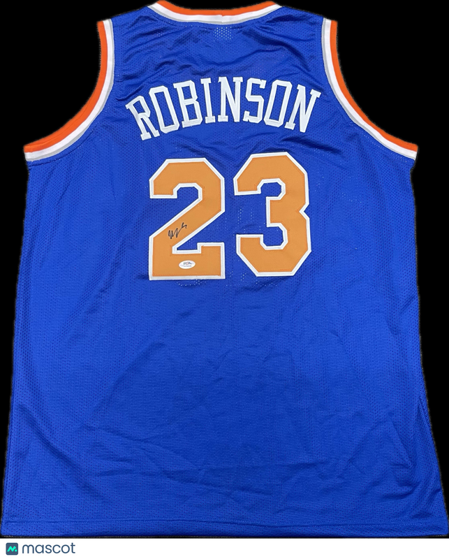 Mitchell Robinson Signed Jersey PSA New York Knicks Autographed